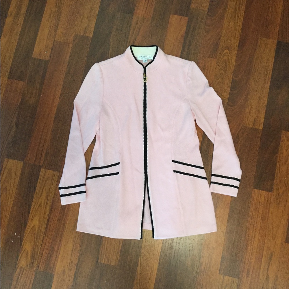 Stunning pink St. John Jacket
